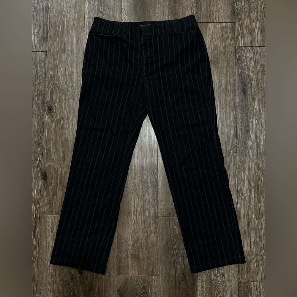 Dockers Charcoal Pinstripe Trousers